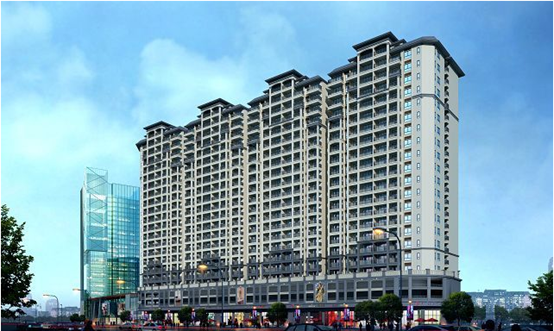 广东云浮新兴锦绣华庭联手佛山奇巧旋转门窗打造五星级空中花园